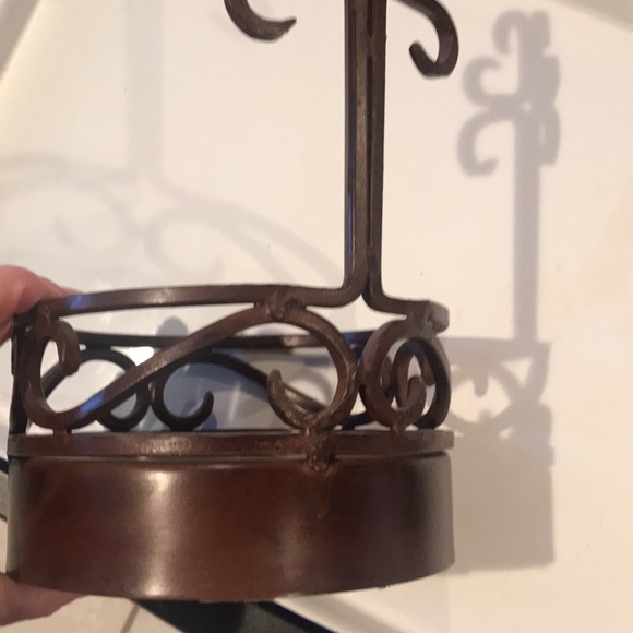 Metal Scrolled Candle Holder - Picture 8 of 10